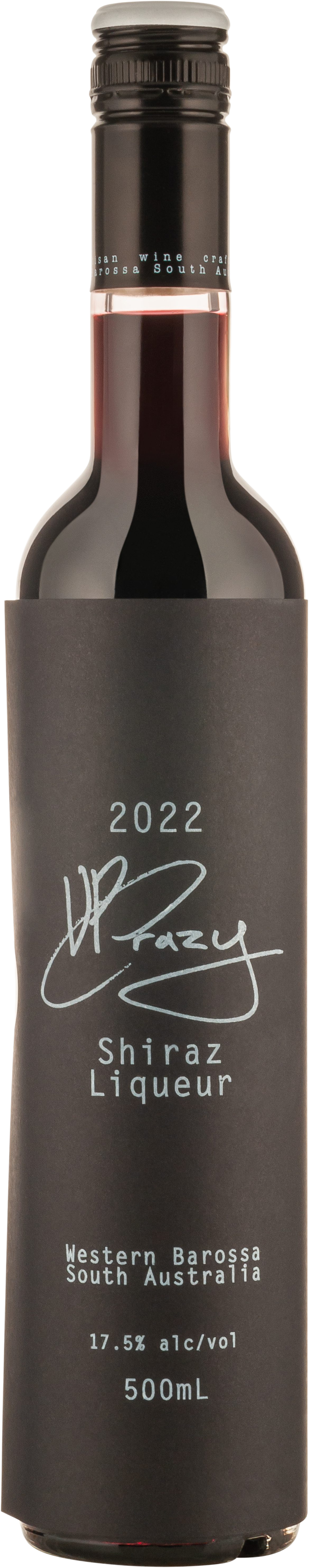 2022 david Franz VP Crazy Shiraz Liqueur bottle